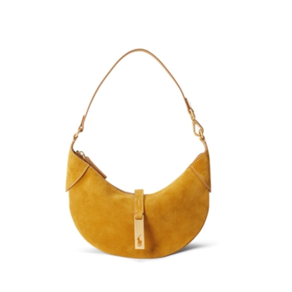 Ralph Lauren - Polo ID Suede Mini Shoulder Bag